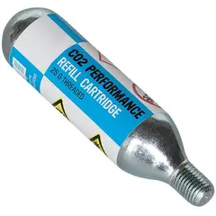 PRO - Inflador cartucho co2 25 gramos con rosca bicicleta mtb