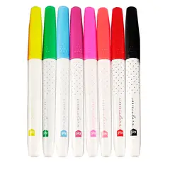 KIUT - Marcador Permanente Kiut. Estuche con 8 Colores Vivos