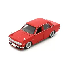 MAISTO - Carro A Escala 1/24 1971 Datsun 510 Rojo Para Armar