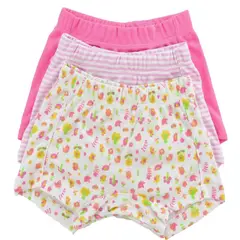 MUNDO BEBE - Ropa Interior Cuquitos Boxer Calzón Para Niña X3.