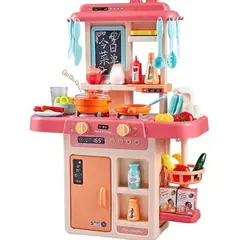 GENERICO - Cocina Infantil Con Función De Agua Luces Sonido Vapor