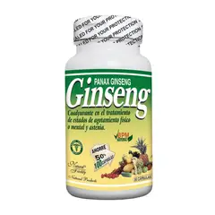 NATURAL FRESHLY - Ginseng 250mg X 50 Capsulas