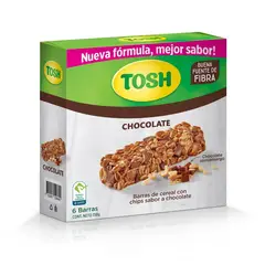 TOSH - Barra Cereal Chocolate Semiamargo 6und X 138g