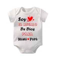 VANIDADES COLLECTIONS - Body Para Bebes Personalizados Bodie Bebe Mameluco Regalo De Dios