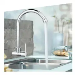 GENERICO - Griferia O Llave De Pared Para Lavamanos O Lavaplatos