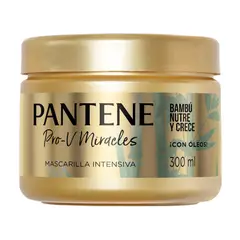 PANTENE - Mascarilla Tratamiento Capilar Bambu X 300ml.---