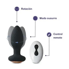 LUST - Vibrador Anal Con Rotacion Recargable