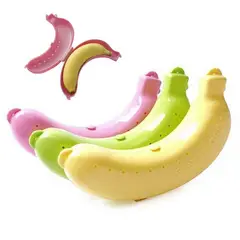 GENERICO - Protector Banano Tupper Recipiente Estuche Lonchera Maduro