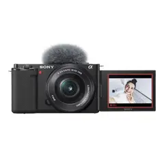 Camara ZV-E10 Kit lente 16-50 mm 24,2 MPX 4K