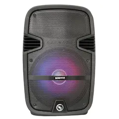 GENERICO - Cabina de Sonido Parlante Bluetooth 12 Pulgadas Portatil Recargable