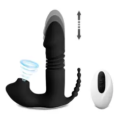 LUST - Succionador Doble Estimulacion Vibrador Empuje