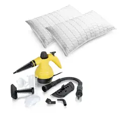 ENERGY PLUS - Combo: Limpiador a Vapor multiusos + 2 Almohadas Ultrasonido