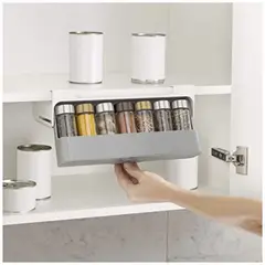 GENERICO - Especiero Colgante Porta Condimentos De 6 Pcs