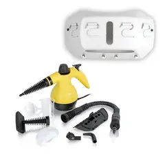 ENERGY PLUS - Combo Limpiador a Vapor multiusos Portaescobas y traperos