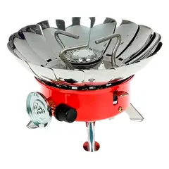 GENERICO - Estufa A Gas Portatil Camping Prueba Viento Automatico