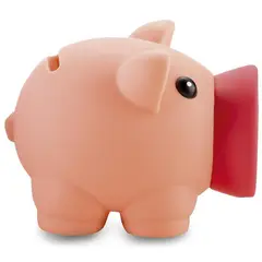 GENERICO - Alcancía landik mini piggy rosa