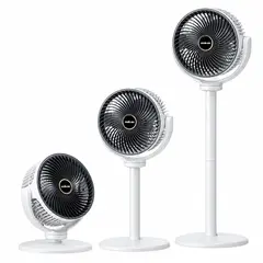 FANTECH - Ventilador De Pie Inalambrico Recargable Portatil Graduable / 5 Velocidades