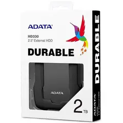 ADATA - Disco duro externo ahd330 2tb negro