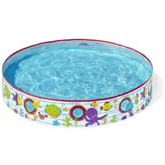 BESTWAY - Piscina rigida mediana niños niñas no inflable