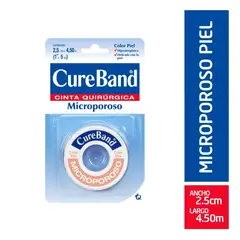 CURE BAND - Esparadrapo Micro 1x5 Yda Piel