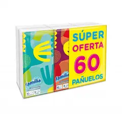 FAMILIA - Oferta Pañuelo Triple Hoja Bolsillo Pague 4 Lleve 6