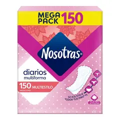 NOSOTRAS - Protectores Diarios Multiestilo X 150und