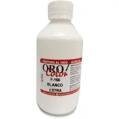 FRANCO ARTE - Pintura al frio acrílica blanca f-160 x 250 ml orocolor
