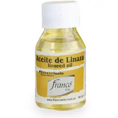 FRANCO ARTE - Aceite de Linaza X 60 ml.
