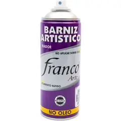 FRANCO ARTE - Barniz Artístico Fijador Mate 300ml No Óleo