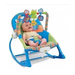 GENERICO - Silla mesedora vibradora y musical rocker crece conmigo bebe
