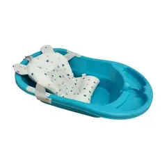 PRODEHOGAR - Bañera o tina para bebe con cojin o malla practica y comoda