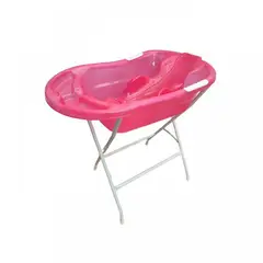 PRODEHOGAR - Bañera otina para bebe con soporte y base metálica