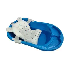 PRODEHOGAR - Bañera o tina para bebe con cojin o malla practica y comoda
