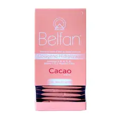 BELFAN - Colageno Hidrolizado Cacao Y Silicio X 20 Sobres