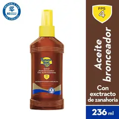 BANANA BOAT - Bronceador Aceite Spf4 X 240ml