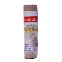 BEGUT - Venda Elástica Color Piel De 6 X 5 Yardas X 1und