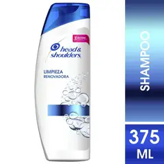 HEAD AND SHOULDERS - Shampoo Head & Shoulders Limpieza Renovadora X 375ml