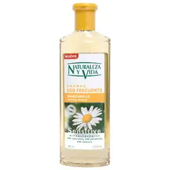 NATURALEZA Y VIDA - Shampoo Aclarante Natural Manzani Sensi X 400m