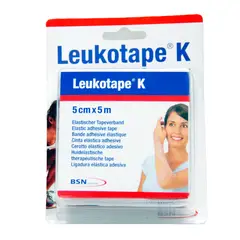 LEUKOTAPE - Venda Elastica Piel 5cm X 5m