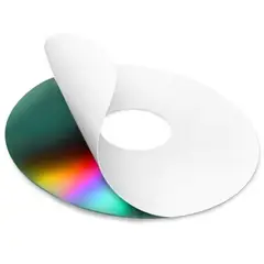 CD SYSTEMS - Hoja de etiqueta adhesiva cd-dvd x20 unds