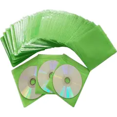 CHENG - Funda Doble Bolsillo En Felpa Para Cd X 100 Unds.