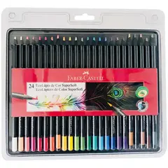 FABER CASTELL - Colores super soft x 24