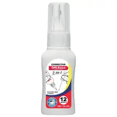 OFFI ESCO - Corrector Liquido Offi-Esco 2 en 1 X15 ml