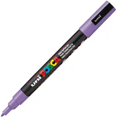 POSCA - Marcador Gráfico De Vinilo Pc-3m Violeta Escarchado
