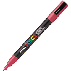 POSCA - Marcador Gráfico de Vinilo Pc-3m Rojo Oscuro