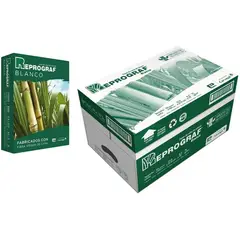 REPROGRAF - Resma carta bond 75gr, 500 hojas, caja x 10 unds