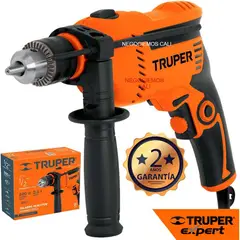 TRUPER - Taladro eléctrico percutor 1/2¨ 3100 rpm 650 w uso profesional