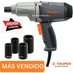 TRUPER - Llave o pistola de impacto 1/2¨ eléctrica 110 vol industrial