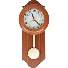 CLOCK - Reloj pared pendulo minimalista clasico en madera