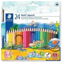 STAEDTLER - Colores Acuarelables X 24 + Pincel
